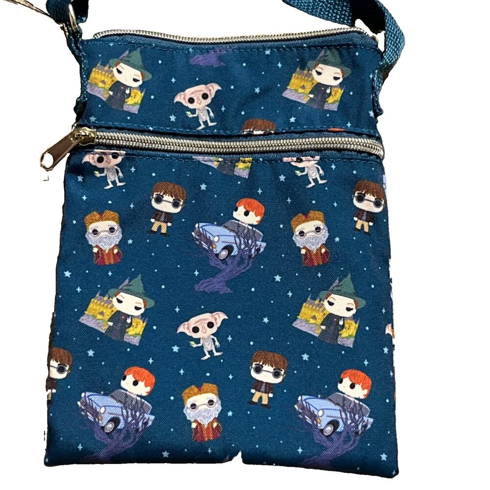 Harry Potter Chamber of Secrets 20th Crossbody Passport Bag - Picture 5 of 6